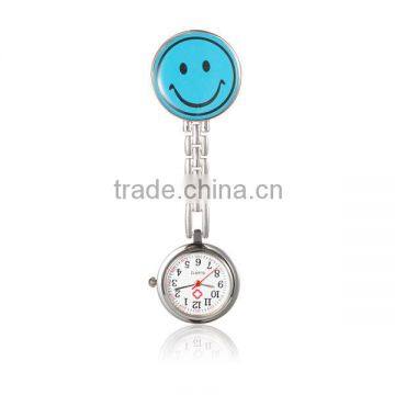 Gifts for Medical Students Smile Face Clip Nurse Watch China Wholesale(WACH-N007-03F)