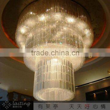 Luxury hotel crystal china light