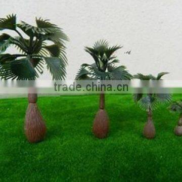 mininature architectural scale model tree, model palm tree, aritificial palm tree , plastic palm tree, PT-21