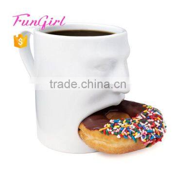 2016 New Premium Cookie Face Coffee Mug Ceramic Mug