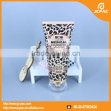 cosmetic tube for BB cream packaging with acrylic cap