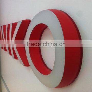 Waterproof Laser Cutting Led Acryl Wall Sign Board photo-2