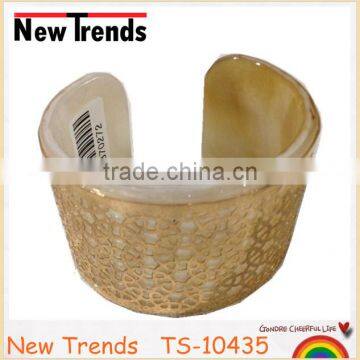China Jewelry Wholesale Gold Plated Bracelet Jewelry With Gold Resin