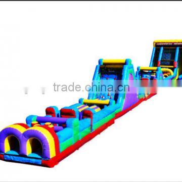 new design inflatable obstacle course for kids/inflatable tunnel game