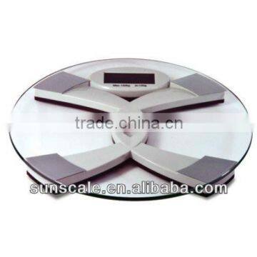 150KG Temper Glass LCD Weight Scale