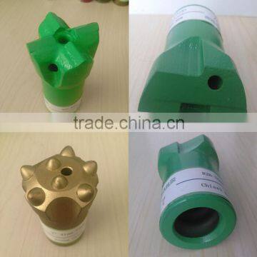 Thread Steel Cross Type Bit / R22 , R25 , R28 , R32 , R38 ,T45