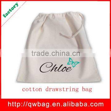 Eco-friendly Fashion Wholesale Canvas Cotton Drawstring Bag