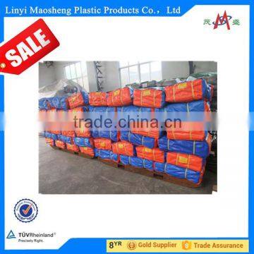 Made in China blue and orange cheap lightweight tarp tent