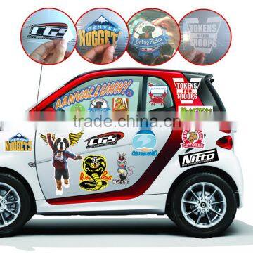 Custom Adhesive Gifts Waterproof Car Decorative Vinyl Die Cut Bumper Sticker Uv Print No glue Static Cling Window Decal Stickers                        
                                                Quality Choice