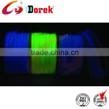 luminous Green Blue ABS 3D Filament, Strong and stable consumable for 3D printers