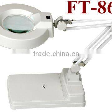 Medical Magnifying Lamp With Led Light/magnifying 20X Glass Desktop Electronic Lamp 8x photo-3