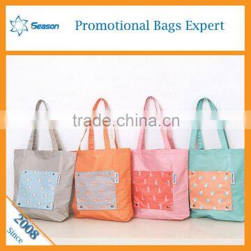 Foldable polyester shopping bag cheap shopping bag recycle shopping bag