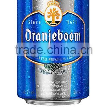 Lager and Strong beer Oranjeboom