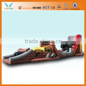 Good pvc inflatable hdpe slide for fun