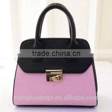 New PU leather hand bags for woman from china factory