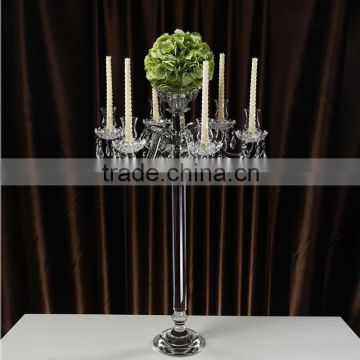 7arms high quality decorative glass candleabra