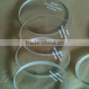 Borosilicate 3.3 Ttransparent Clear round sight glass