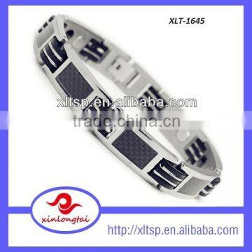 2016 Hottest Silicone Rubber Ball Wristband Bracelet Blood Pressure Magnetic Bracelet photo-6
