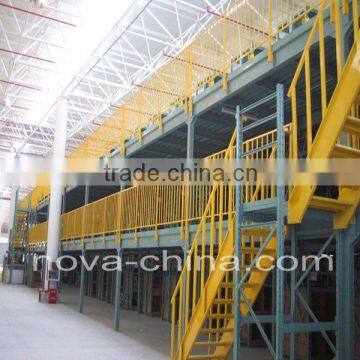 Safety structural steel mezzanine rack in Nanjing NOVA