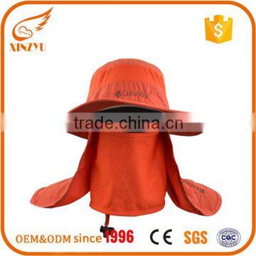 Stylish custom lightweight fishing mesh hats high quality orange bucket hat                        
                                                                                Supplier's Choice