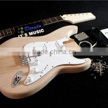 China Headless Competitive DIY High Hollow Body Guitar Kit