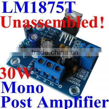 LM1875T 30W Monor Post Amplifier Module , unassebled kit version ,accept OEM!