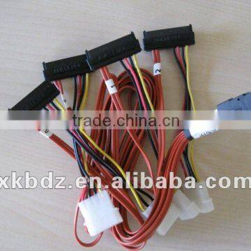 SFF-8087 to SFF-8482 x 4 Fanout SAS Cable SFF8087 to 4x SFF8482 Internal Mini SAS Cable