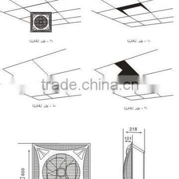 APT60C 16inch Wooden Ceiling Remote Control Fan photo-2