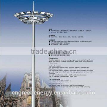 Q235 steel outdoor 40m pole tower with china factory price professional design all application