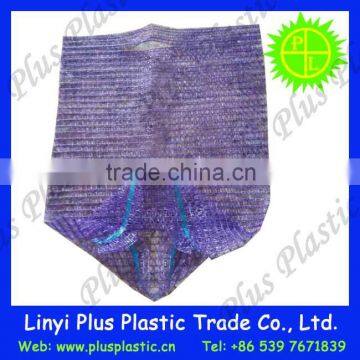 China Source Drawstring Eggplant Netting Bag, Raschel Mesh Bag Packaging Cucumber/eggplant photo-3