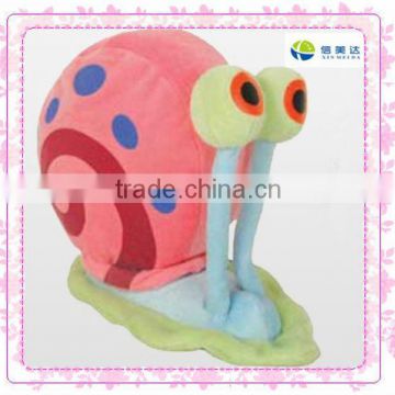 Beautiful plush snail toy