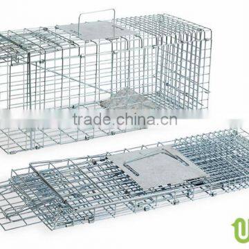 Foldable cage trap medium