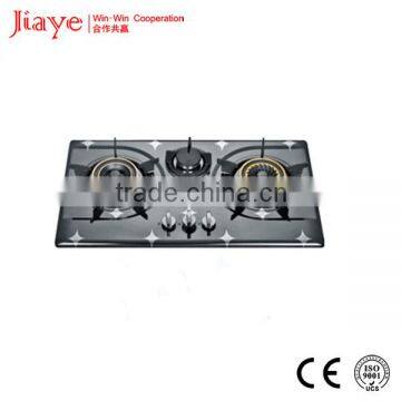 Jiaye Group hot sell 3 burner gas hob/ 710mm gas stove to Pakistan market JY-PA3004