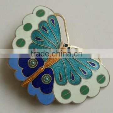 Butterfly belt buckle