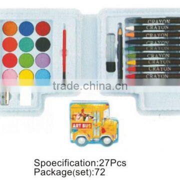 8color Water Color Painting With 8color Cayons photo-5