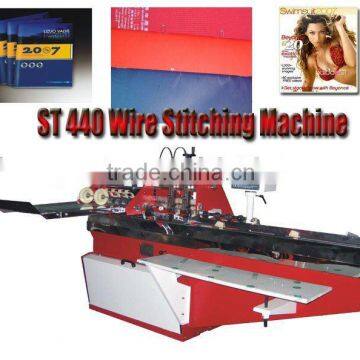 ST440 Perfect double wire binding machine