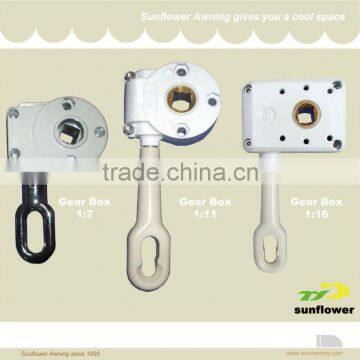 Copper Wheel Retractable Awning Gear Box