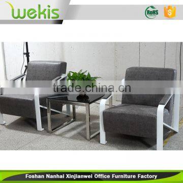 Office New Desigh Modern Leisure Leather Sectional Sofa One Seat 700*800*800 photo-2