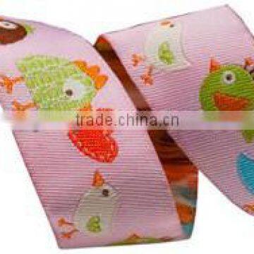 Animals and heart-shaped woven jacquard ribbon wholesale