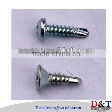 SELF-DRILLING TAPPING SCREWS PHILLIPS FLAT HEAD ROOFING SCREW