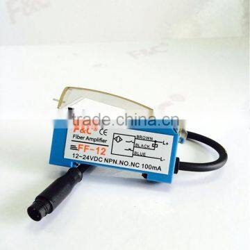 F&C Low Cost Optical Fiber Sensor Amplifier FF-12 Industrial Amplifier