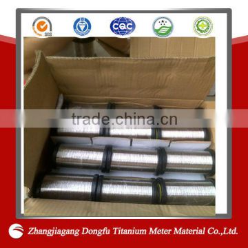 high quality ASTM B 348 gr5 titanium welding wire price