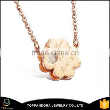 Engravable Stainless Steel Heart Pendant, fashion gold pendant