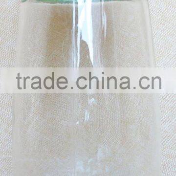 High quality round clear glass storage dry nuts Jar with plastic lid for sale