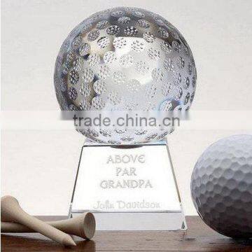 hot sale small personalized crystal ball as wedding gift & room decoration