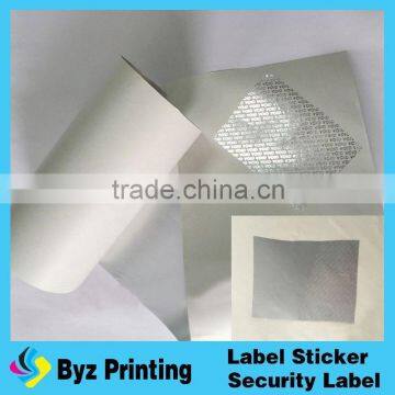 Cheap &Custom anti-counterfeit void 3d hologram stickers Plastic seal strip