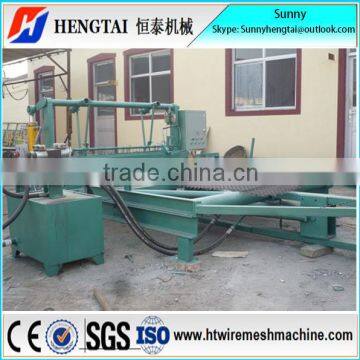 China Supplier Semi Automatic Crimped Wire Mesh Machine For Wire Screen