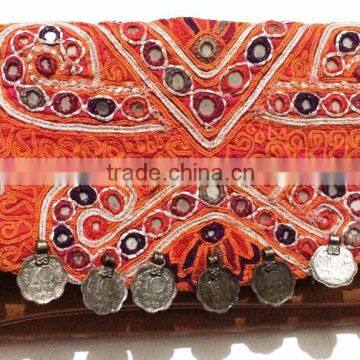 Vintage Banjara Clutch Banjara Gypsy purse Designer wallet Coin patch purse