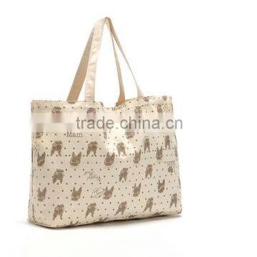Natural Cotton Canvas Tote Bag