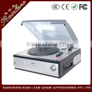 Rain Lane High End Variable Speed Turntable LP Cassette Turntable Player